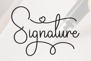 Related font Signature
