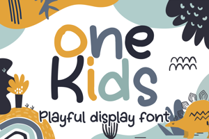 Related font Onekids