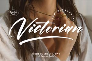 Related font Victorian