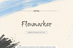 Related font Flowmarker