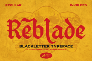 Related font Reblade