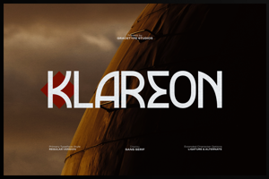 Related font Klareon