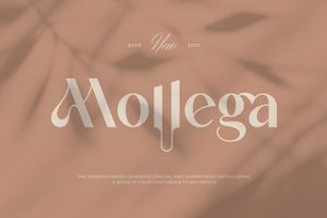 Related font Mollega