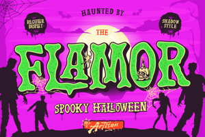 Related font Flamor