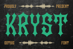 Related font Kryst
