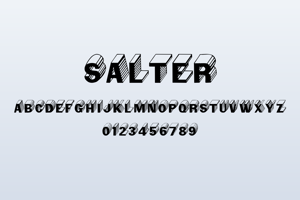 Related font Salter