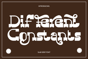 Related font Different Constants