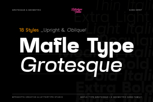 Mafle Type Grotesque