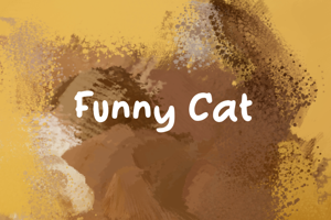 f Funny Cat