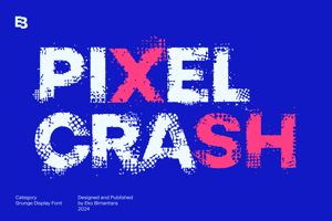 Related font PIXEL CRASH
