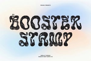 Related font CS Booster Stamp