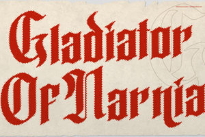 Related font Glendork