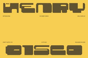Related font CS Henry Disco