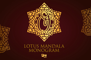 Lotus Mandala Monogram