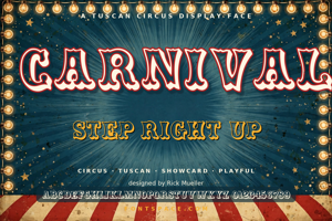 Related font Carnival
