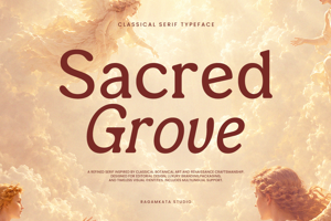 Related font Sacred Grove