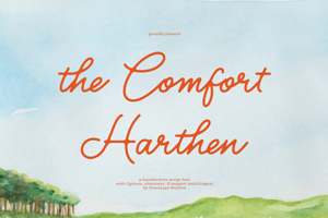 Related font Comfort Harthen