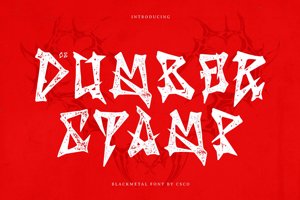 Related font CS Dumber Stamp