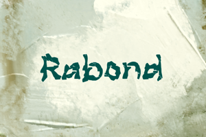 Related font Rabond