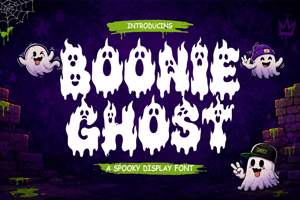 Related font Boonie Ghost