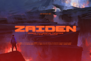 Related font Zaiden
