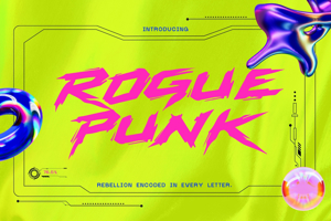Related font Roguepunk