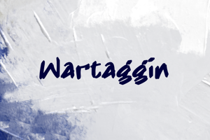 Related font w Wartaggin