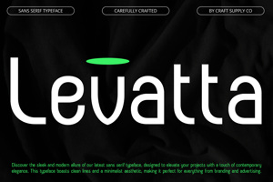 Related font Levatta