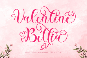 Related font Valentine Bellia