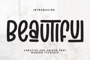Related font Beautiful