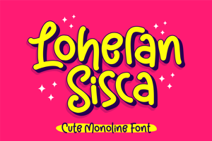 Related font Loheran Sisca