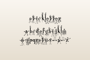 Related font StickLetter