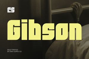Related font CS Gibson