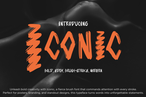 Related font Iconic
