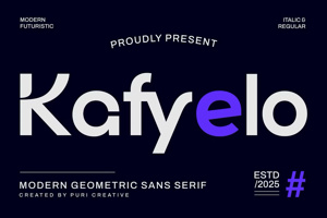 Related font Kafyelo