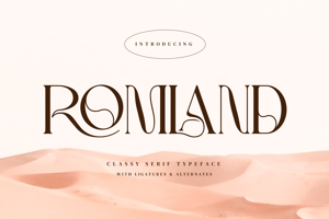 Related font ROMLAND