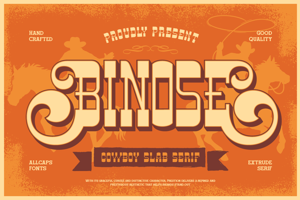 Related font Binose