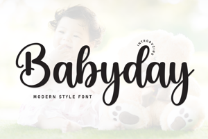 Related font Babyday