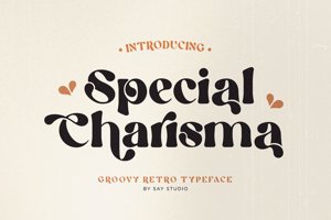 Related font Special Charisma
