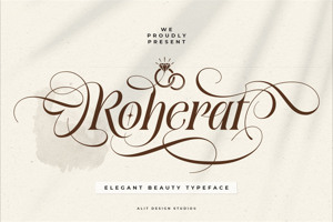 Related font Roherat