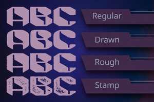 Related font Alboth Vintage