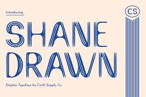 Related font CS Shane Drawn