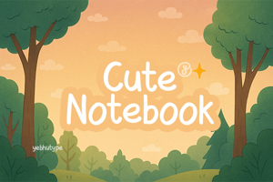 Cute Notebook