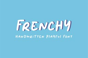 Frenchy - Handwriting Font