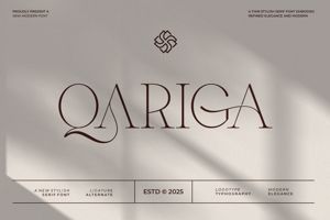 Related font Qariga