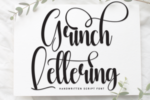 Related font Grinch Lettering