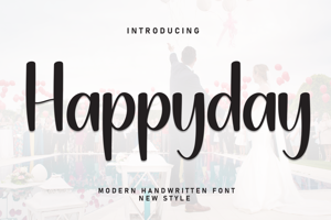 Related font Happyday