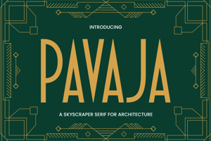 Related font PAVAJA