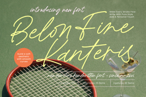 Related font Belon Fine Kanteris