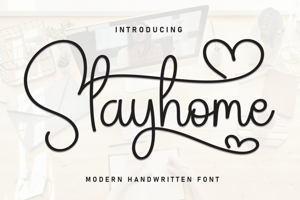 Related font Stayhome